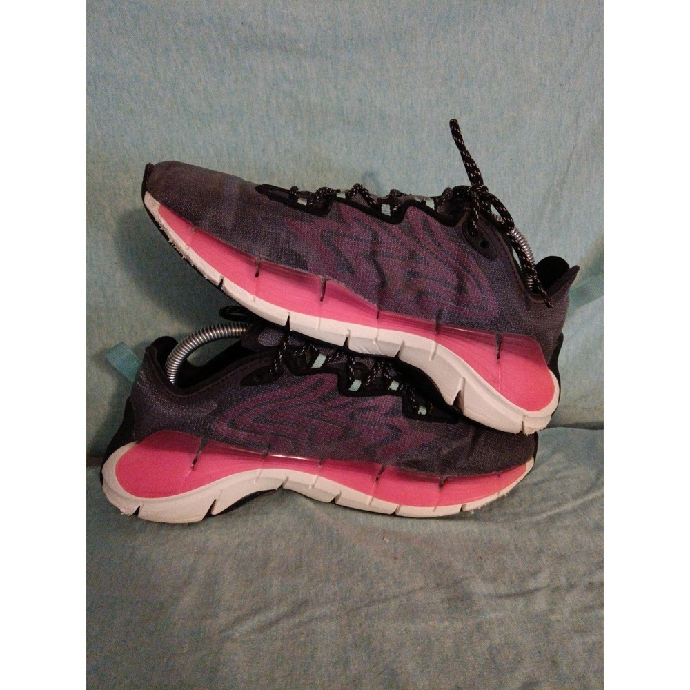Reebok Women's Zig Kinetica II Pink/Grey, size 8